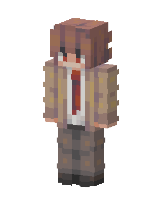 Trench Coat Boy skin, 3D preview