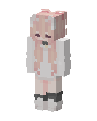 Pink Animal Girl Minecraft skin