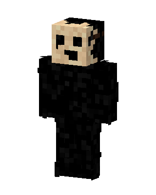 Black Villain skin, 3D preview