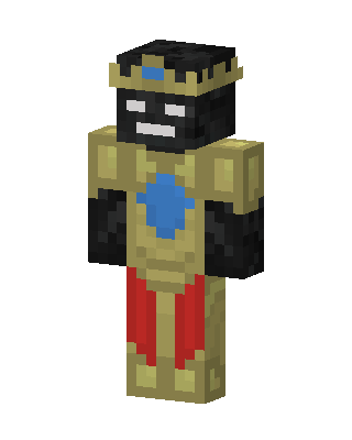 Gold King Minecraft skin