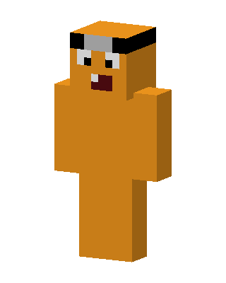 Jake The Dog Minecraft mob skin