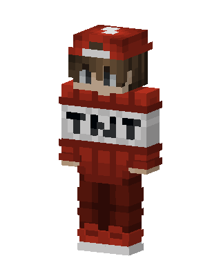 TNT Hoodie skin, 3D preview