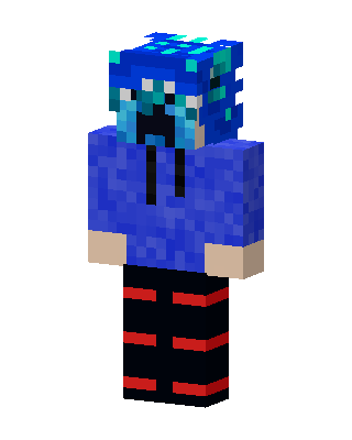 Blue Player Boy Minecraft blue skin