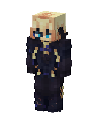 Midnight Blonde skin, 3D preview