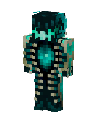 Warden Knight Minecraft skin