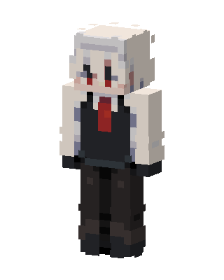 Silver Suit Boy Minecraft skin