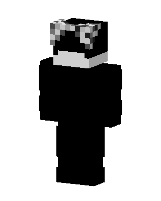 Panda Hoodie skin, 3D preview