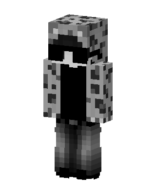 Snow Leopard Hoodie skin, 3D preview