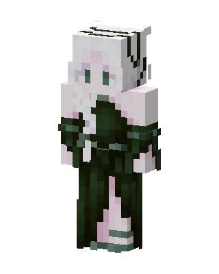 Forest Wraith skin, 3D preview