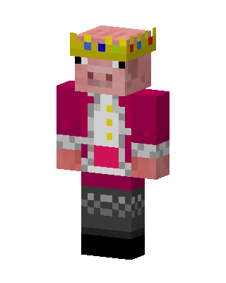Technoblade skin, 3D preview