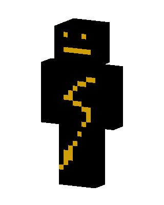 Golden Shadow skin, 3D preview