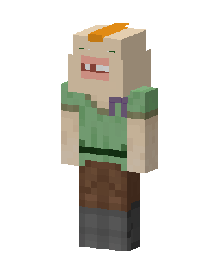Goofy Alex skin, 3D preview