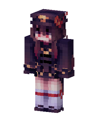 Hu Tao Minecraft skin