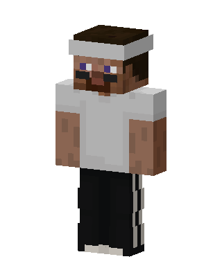 Sporty Headband Guy Minecraft skin