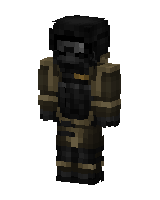 Tactical Operative skin, 3D preview