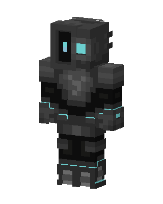 Cyber Sentinel Minecraft skin