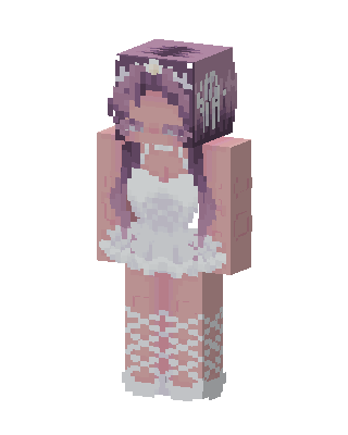 Lavender Ballerina Minecraft skin