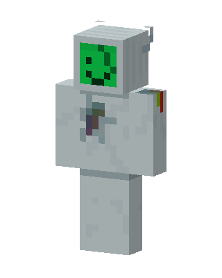 Computer Head Astronaut skin, 3D preview