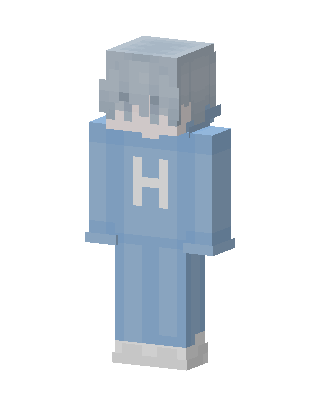 Frosty H Hoodie skin, 3D preview