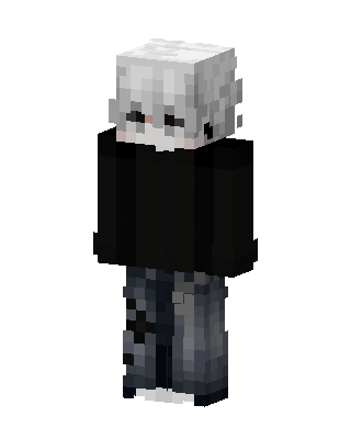 Ash Hoodie skin, 3D preview