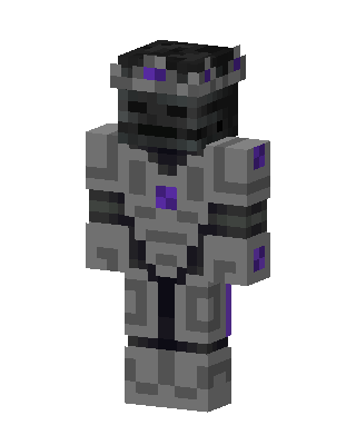 Wither Knight skin, 3D preview