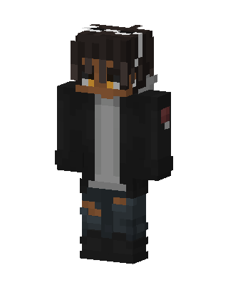 Ripped Jeans Hoodie skin, 3D preview