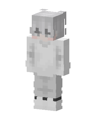 Snow Hoodie Boy Minecraft skin