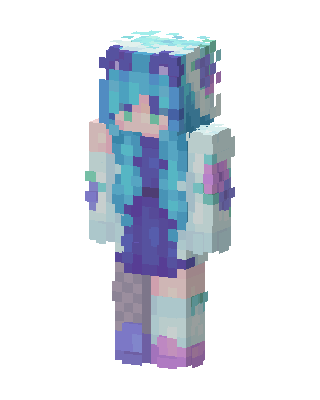 Pastel Dreamer skin, 3D preview