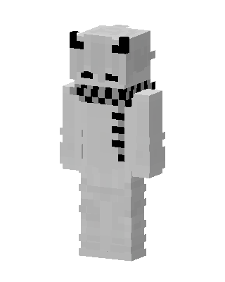Snowy Bear skin, 3D preview