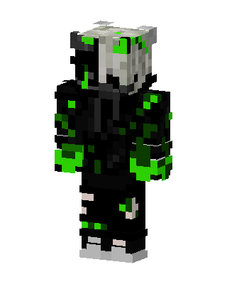 Toxic Hoodie skin, 3D preview