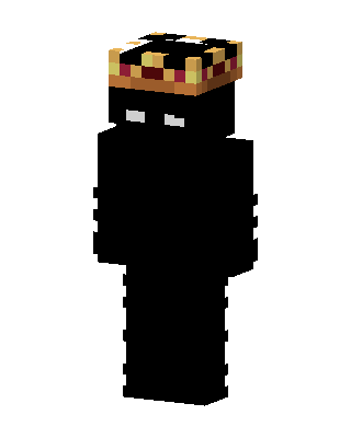 Crowned Enderman Minecraft skin