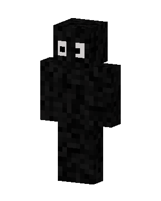 Black Villain skin, 3D preview