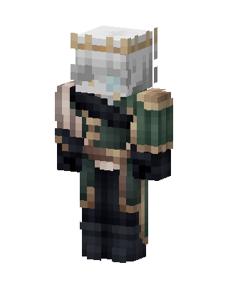 Pale Regent skin, 3D preview