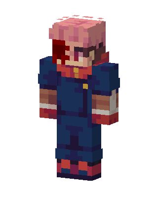 Yuji Itadori skin, 3D preview