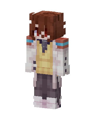 Lab Coat Student Minecraft skin