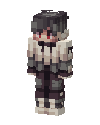 Red Eyed Techwear Minecraft skin
