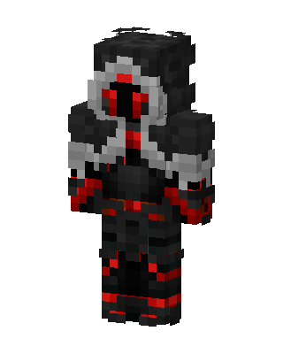 Black Fighter Boy skin, 3D preview