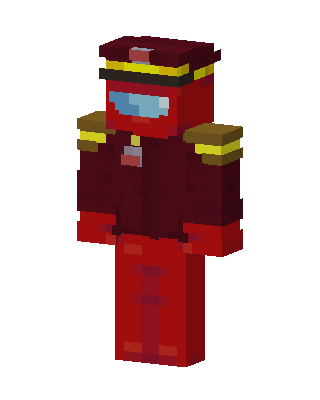 Red Firefighter Boy Minecraft skin