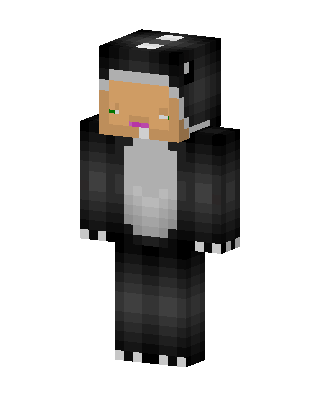 Orca Onesie skin, 3D preview