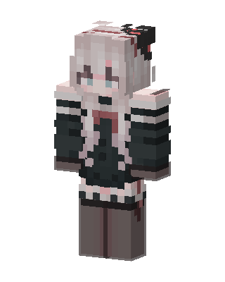 Gothic Maid Minecraft skin
