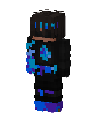 Cosmic Shadow skin, 3D preview