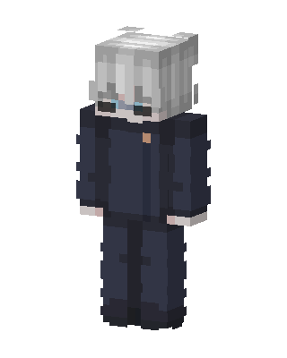 Satoru Gojo skin, 3D preview