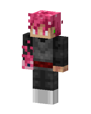 Goku Black Rosé skin, 3D preview