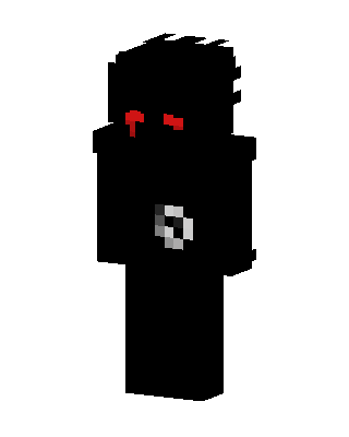 Black Mob Boy skin, 3D preview