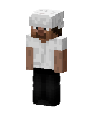 Head Chef skin, 3D preview