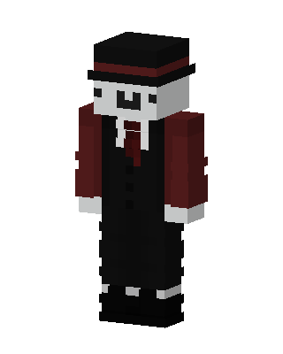Skeleton Gentleman Minecraft skin