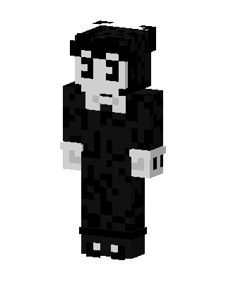 Boris The Wolf skin, 3D preview