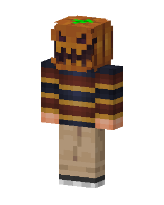 Brown Masked Holiday Boy Minecraft skin