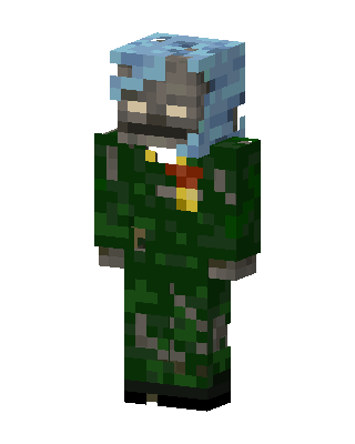 Green Hero Boy Minecraft skin