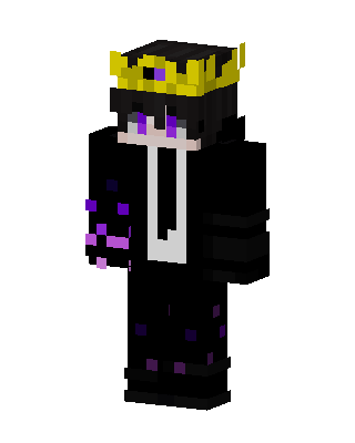 Ranboo With Crown skin, 3D preview